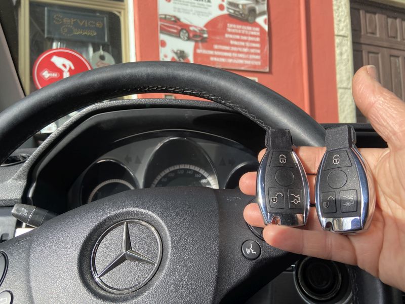 Chiave Mercedes GLK