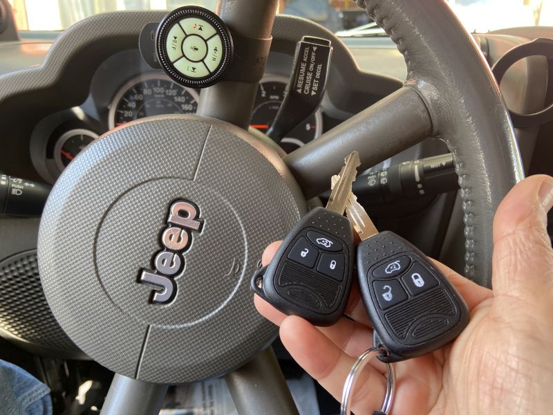 Chiave Jeep Wrangler