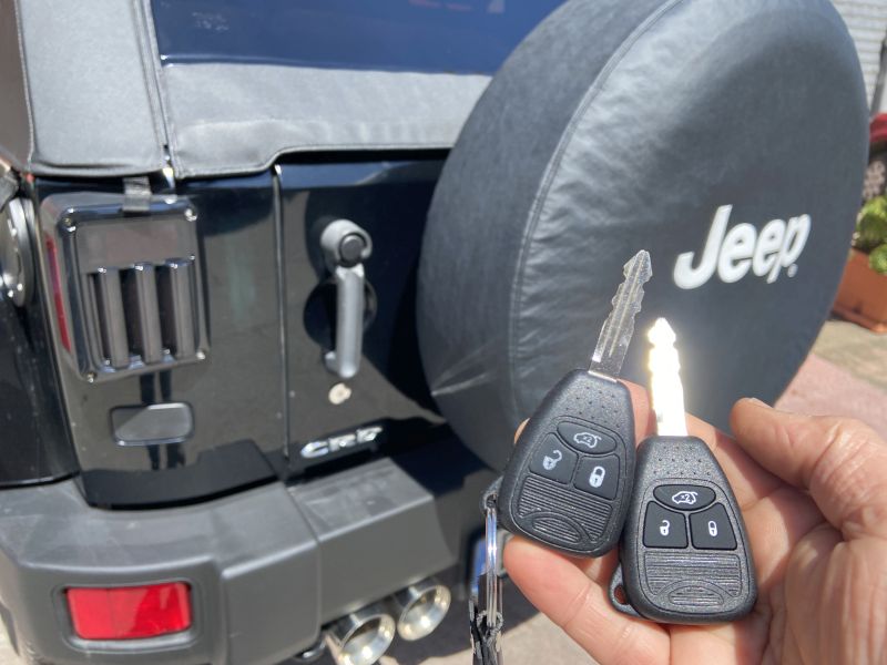 Chiave Jeep Wrangler